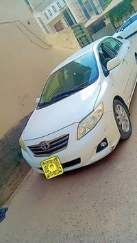 كورلا 2009خليجي كاملة مكينة كير تبريد سيارة حلوة تايرات جاهزة ما بية ض...
