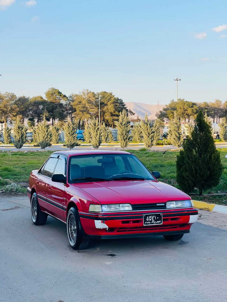 ***********
مازدا ٦٢٦ ئارمی پلاستیک سلێمانی
٨ و بەخ چوار تایە و ویلی لۆک 
بەرگە دەرگای تازە زۆر تازە ماوەتەوە سەیارەکە
بێ دەعم و لێدراوی هیچی پێوە نیە پلێتی وەک شوشەیە 
گەرمی و کارەبای بەشەرت مەکینە و گێری لۆک
نرخی ٣٨ گەڵا
لە سلێمانیم 
*********** السليمانية, العراق
