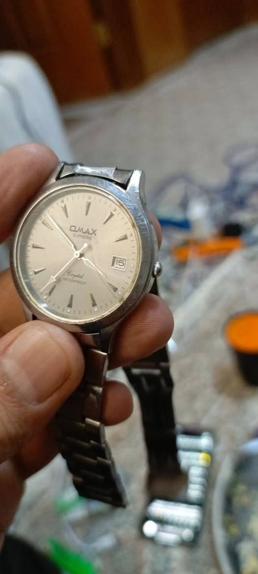 ⌚️ ساعة OMAX Supreme أصلية للبيع
✔️ Japan Movement – ماكينة يابانية أصلية Seiko Epson
✔️ ستانلس ستيل كامل
✔️ موديل SE6089
✔️ تاريخ يعمل بسلاسة ودقة عالية
✔️ إصدار كلاسيكي Vintage بحالة جيدة جداً
الساعة أصلية وتم التأكد من الماكينة بالصور.


**إذا كنت صاحب هذا الإعلان وتريد حذفه لأي سبب، رجاءا أرسل رسالة إلى الدعم الفني**