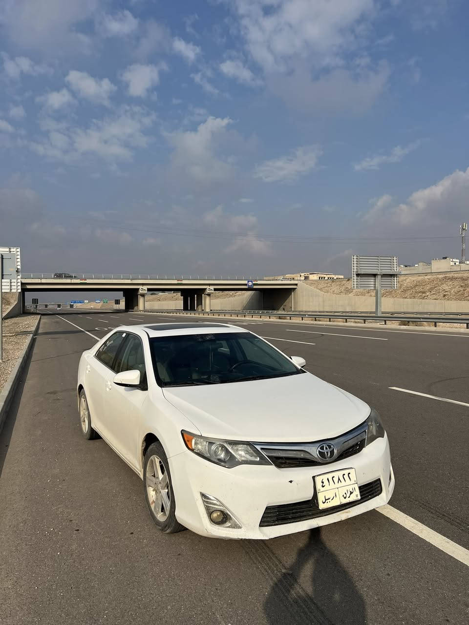 سلام عليكم كامري 2014 وارد امريكي كلين فول موصفات معروفه مو صفاته رقم اربيل بسمي مكان السياره اربيل 
***********
