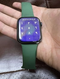 للبيع    ساعة ابل وچ   الجيل    السابع    حجم     45 ملم   لون   زيتون...