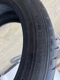 تاير واحد ماركة MARSHAL جديد نظيف جداً القياس275/40 نوع الاطار ZR (للس...