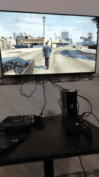 اكس بوكس 360 مهكر مع 102 لعبة الجهاز نظيف ومامفتوح وبعده بنايلون الشرك...