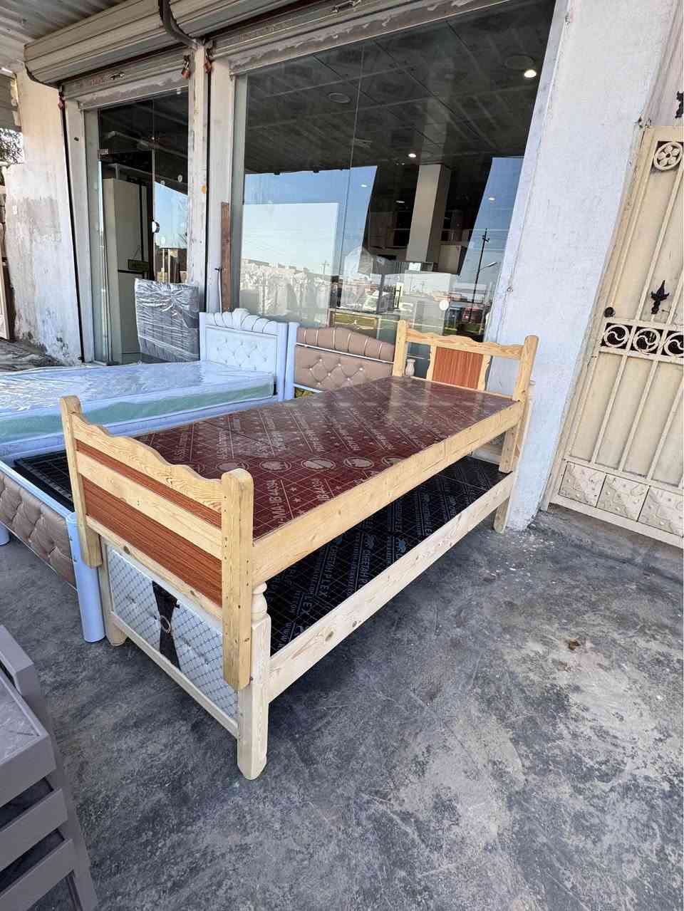 وصول واجب من جميع انوعه جربايه نفر واحد خشب و حديد و خشب تركي بالوان مختلف و اشكل مختلف
مع تخفيض السعاره عرض السعاره قنبله اسعاره تحطيم اسعاره 🔥🔥🔥
رقم موبايل ***********
يتوفر توصيل الى جميع مناطق كركوك كركوك, العراق
