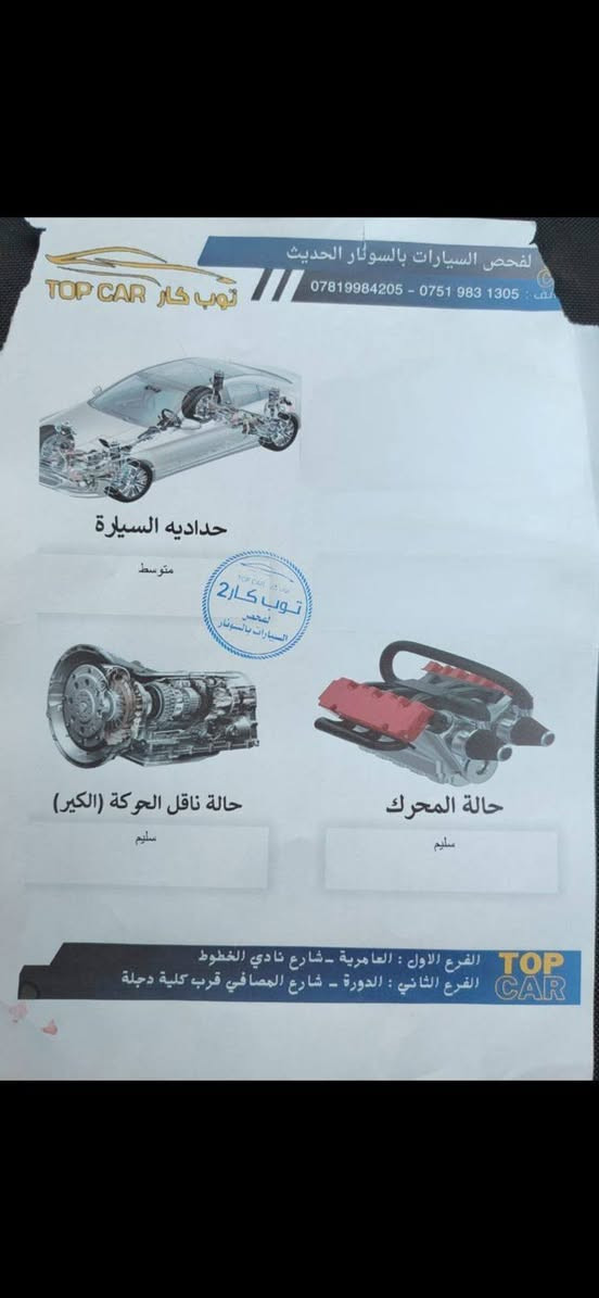 السلام عليكم فورتي موديل ٢٢ جيتي لاين فول موصفات سعر ١٣٣ وبيه مجال ماشيه ٥٥ الف سياره محرك كير حداديه كله شركه حادثه امامكم بدون دواخل صور لحادث مرفقه مكلف بنشر صاحب سياره رقه ...    *********** احمد ربيعي...العنوان المشتل شارع لمطبك ...بيه مجال سعر انشاء الله ...من رخصت لادمن المحترم
