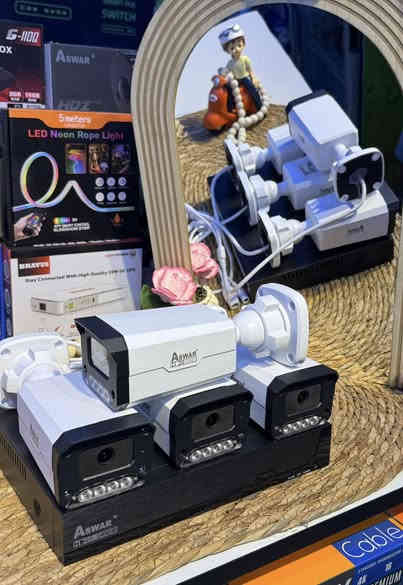 السلام عليكم توفر كت اسوار ip 5MP 
يوجد جمله + مفرد 
كل منتاجات شركه اسوار
