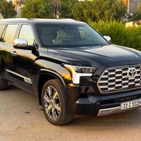 للبيع تويوتا سيكويا كابستون 2023 فول مواصفات   حادثهة تقرير غرق فقط ال...