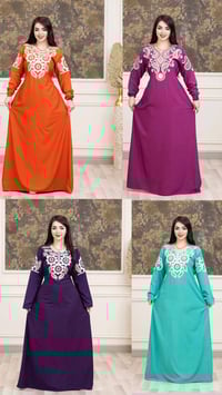 دشداشة نسائية • كشمير مصري • فري سايز 3XL