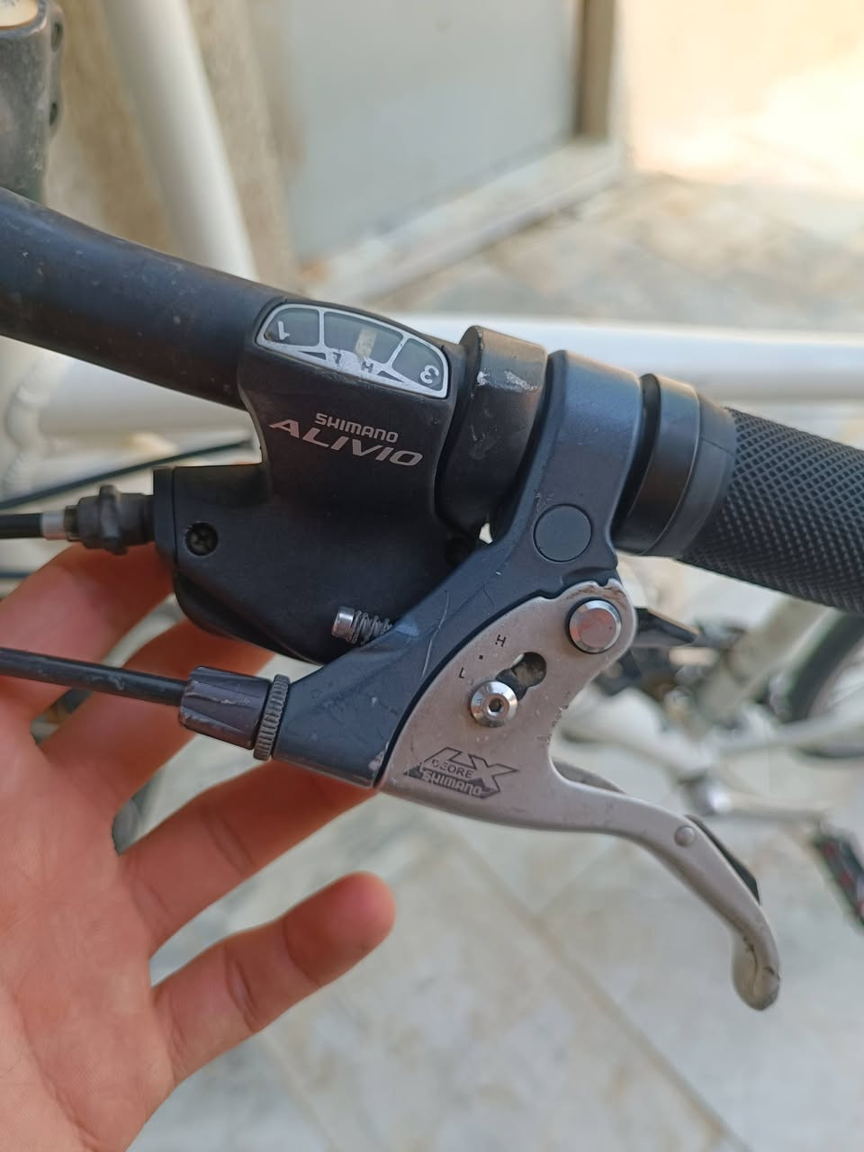 السلام عليكم 

يتوفر بايسكل بالة من شركة #specialized  الامريكية 

المعدن المنيوم (فافون) 

الحجم 28  القياس 52

مكينة (عكرب) #شيمانو #ديور #DEORE
 
بدالات شيمانو #اليفو دفع سجب حديث 8*3

تايرات #كونتننتال #continental  

ويالة جاينت 

بريكات  شيمانو ديور #DEORE_LX   

الدبل #SPECIALIZED

بوري سرج بي دبل الاصلي + سرج جلاتيني الطبي 

بايدات (كفات) برومنيد شفت كاربون  الاصلي 

قاعدة مطارة جوكر TOBEAK

استاند جوكر 

البايك مفحوص سيطرة نوعيه حسب المواصفات المعتمده دولياً 

فول نظافه وسلاسه وسرعه

  الواقع افضل من الصور بهواي + وياه تاير هدية كونتننتال 

السعر 275 الف قابل للتفاوض 

#معرض_الاندلس_للدراجات_الهوائية 

#المتعة_على_عجلتين 

 البصرة الجنينة شارع المصلحة
***********
‏‪0774 015 1056‬‏
