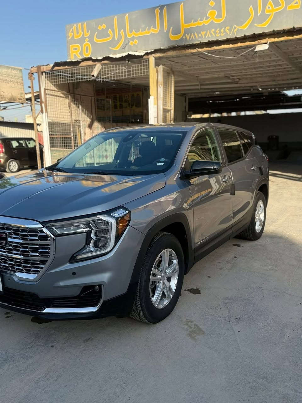 للبيع  جمسي تيران
موديل2024
فول ما عده الفتحه
كشافات
تحديد مسار 
رادر
اوتو ستوب 
شاشتين
خمس بصمات 
تو ويل
فور ويل
مانع تصادم
وضعيه المنحذرات
شاشه قياده ملونه
مكينه 1500تيبو
مشي السياره1500ميل السياره زيرو حالت وكاله
داخل اسود ورصاصي +صاج
لون مميز 
شباج كروم +اسود
بك لايت لد
لايت امامي زنون
حساسات
كأمره خلفيه دوار 
حادث جاملغ وربع بنيد 
السعر200 بيها مجال بسيط
المكان بابل***********
