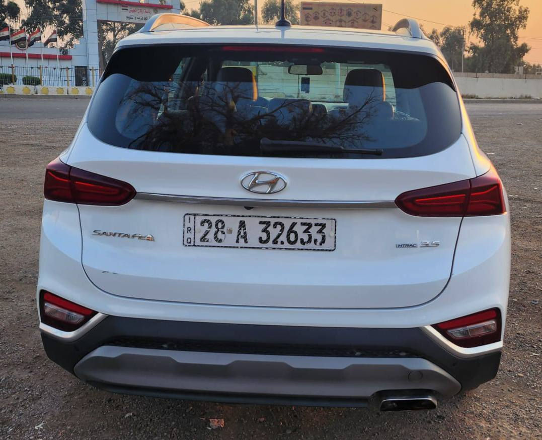 سنتافي 2019 خليجي مواصفات السيارة
6 سلندر محرك 3.5 htrace
اعلى فئة من المواصفات فول 
7 راكب
فور ويل درايف 
٤ وضعيات قيادة
كشنات امامي تبريد و تدفئة
كشنات خلفي تدفئة
مقاعد جلد لون جوزي 
مقاعد امامي كهربائي ٤ وضعيات + خزن ميموري
مقاعد الصف الثاني تنطوي كهربائيا 
بردات خلفية بلادي
تبريد ٣ قطع
بانوراما
كامرة ٣٦٠ دوارة + حساسات امامي و خلفي
تنتة السيارة كنتارة بلادي
تحكم ستيرن كامل مثبت سرعة اوامر صوتية شفتات استيرن 
صندوق كهرباء 

🟪 السعر  :: الطلب في التعليقات ويوصلك مباشرة ✍️ 📩

مري جانبية قلابة عند الرجوع الى الخلف 
وباقي مواصفات السنتافي المعروفة
عداد السيارة 54 الف كيلو قابل للزيادة 
بية بارد بالباب الخلفي وموضح بالسونر داخل الصور نشرتة
السيارة اعلى فئة بالمواصفات والنضافة مالتها جيدة جدآ داخليا وخارجيا رقم انكليزي وسنوية بأسمي 
مكان السيارة بغداد 

رقم صاحب السيارة 
***********
