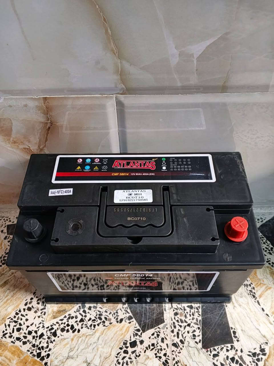 شباب بطاريه للبيع حجم 80 امبير سعر ب 40 الف معه القديم عنواني بغداد جميله رقمي *********** شرط ضمان اطيك بي ملاحظه ابيعلك مستخدم
