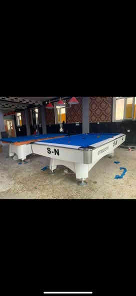 يتوفر جميع انواع البلياردات للبيع نضافه تامه و يوجد لدينا توصيل لكافت محافضات العراق  للطلب و للستفسار الرقم *********** و يوجد لدينا مستعمل و جديد
