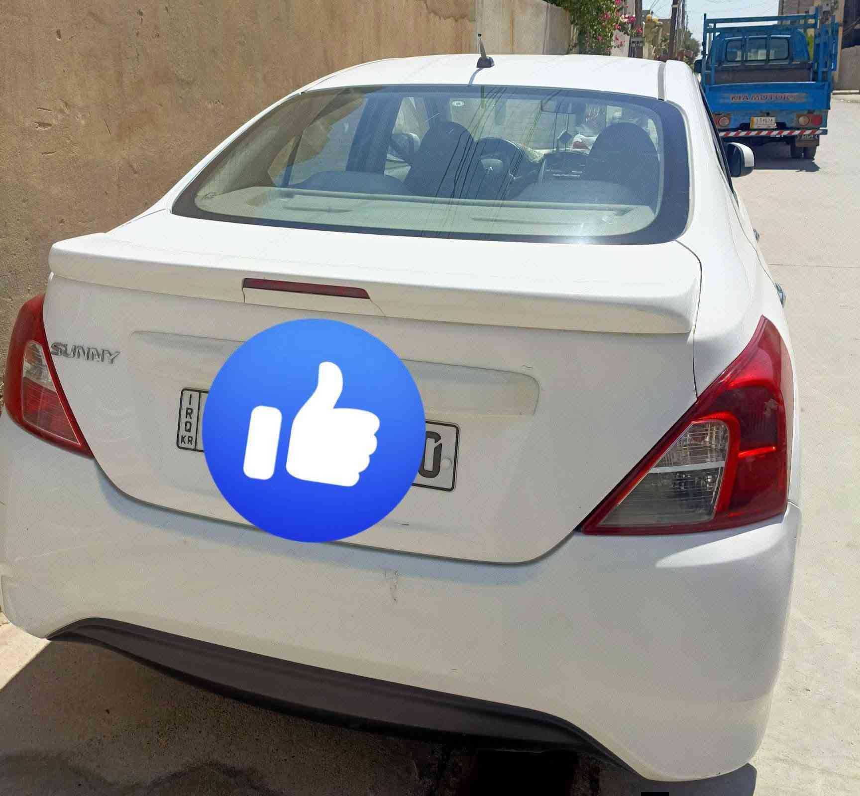 نيسان صني هندي للبيع
موديل 17
كير محرك شرط👌
بس صبغ جاملغ خلفي
 بدون دواخل
سنويه باسمي
السعر 95 
***********
