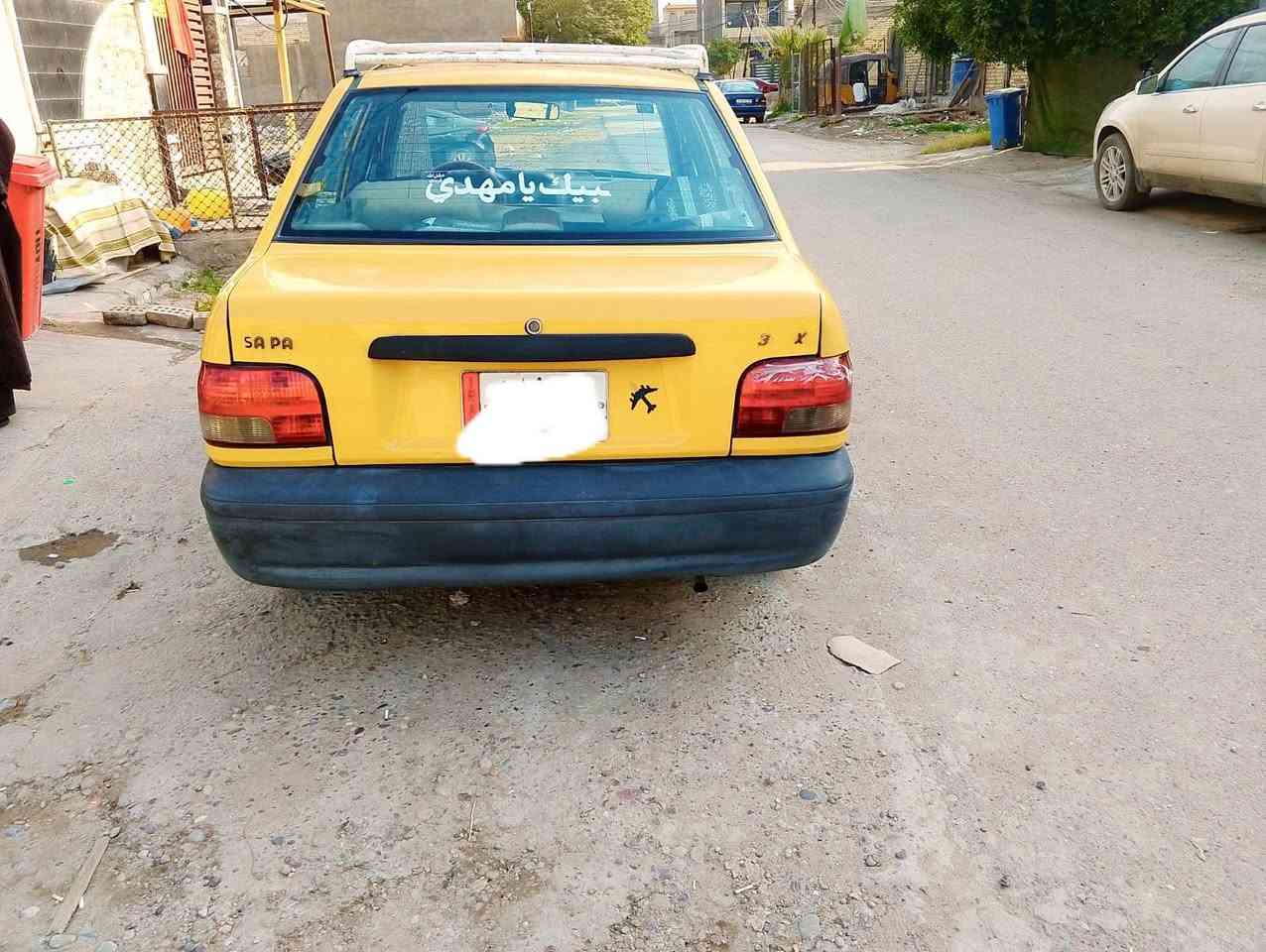 السلام عليكم سايبه للبيع موديل 15تخم تاير كير مكينه على الفحص هيه غرامات مصفره السعر ٤٥
الرقم ***********
