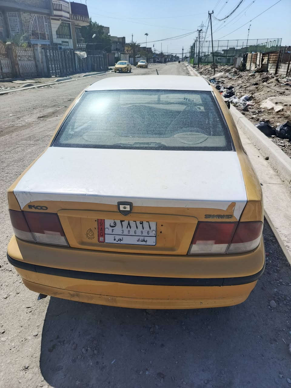 سلام عليكم سمند للبيع موديل 2012 سياره حلوة ونظيفه كير مكينه مكفول تحويل مباشر ترايك وين ما يعجبك السعر 30 مطلوبة 500الف ينزل من سعرها مكان بغداد مدينة الصدر ***********
