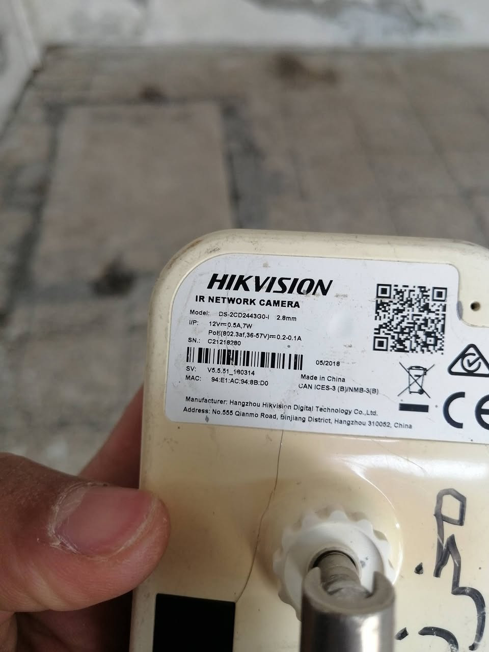 للبيع كاميرات ip شركة هيك فجن
4 ميكا poE
الموقع موصل حي الرساله قرب التفك لايت
يوجد خدمة توصيل 
التواصل واتساب و اتصال 
***********
***********
