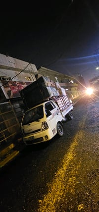 شاحنة كيا صغيرة بحالة جيدة جدًا ومتعددة الاستعمالات.  مثالية لنقل الأث...