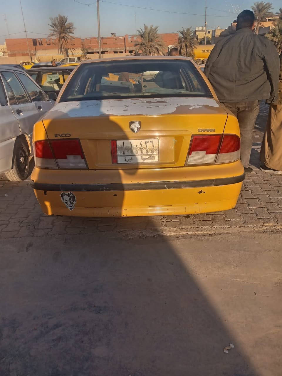 سلام عليكم سمند 11مكفوله من صبغ ومعجون والتبديل ، مكينه فقط بيها لا ستيك ولف مداور ثاني مصفره هيئه وغرامات
السعر 25قفل
مكان السياره نجف 
***********
***********
