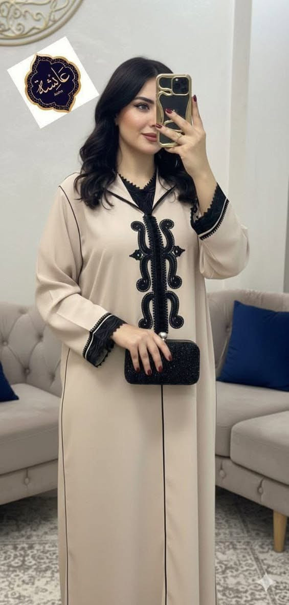 🔥 جديد عائشة 🔥
جلابة فاخرة بالطرز الرباطي 👑
مخدومة  خدمة متقونة قلب عاد خلص+ درس بالعقاد ✨
التوب: كريب كوريا جودة عالية 💎
📏 متوفرة فـ جميع القياسات
M / L / XL / XXL / XXXL


**إذا كنت صاحب هذا الإعلان وتريد حذفه لأي سبب، رجاءا أرسل رسالة إلى الدعم الفني**