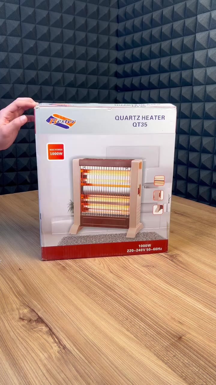 ❄️ البرد بعد ما راح يكون مشكلة!

🔥 #صوبة Bester بـ 4 شمعات كوارتز تعطيك تدفئة فورية وآمنة

⚡ قدرة 1000 واط مع درجتي تشغيل حسب حاجتك

🛡️ شبك حماية أمامي وقاعدة ثابتة للاستخدام المريح

🏠 مثالية للبيت، المكتب وغرف النوم

💡 اقتصادية بالكهرباء وسهلة التشغيل

📦 جاهزة للاستخدام مباشرة من الصندوق

— السعر (21 الف) فقط😍
- يتوفر توصيل لجميع محافظات العراق.

– للاستفسار: *********** يتوفر واتساب.
