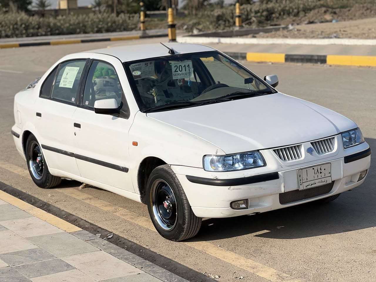 سلام عليكم سياره للبيع سمنت ٢٠١١مكينه وكير كورلا ياباني رقم نكليزي سنويه ٣٠ سعر ٥٠ وبيه مجال العنوان بغداد رقم الهاتف ***********
