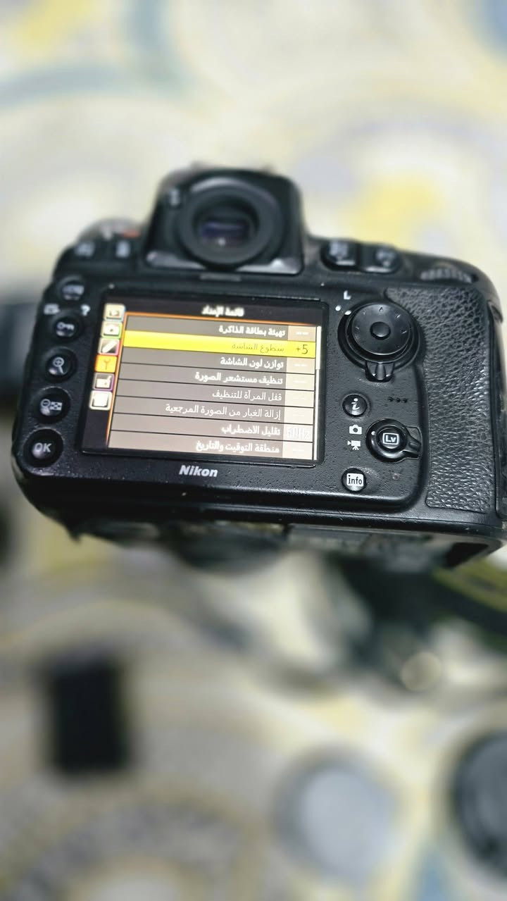 كاميرا نيكون D810
للبيع كامرة 810 D مع عدسة 85 ملم بطاريات عدد 2 حزام وجنطه 
السعر 750 الف 
اتصال  او واتساب *********** 
مكاني مركز الحله قرب جامعة المستقبل
