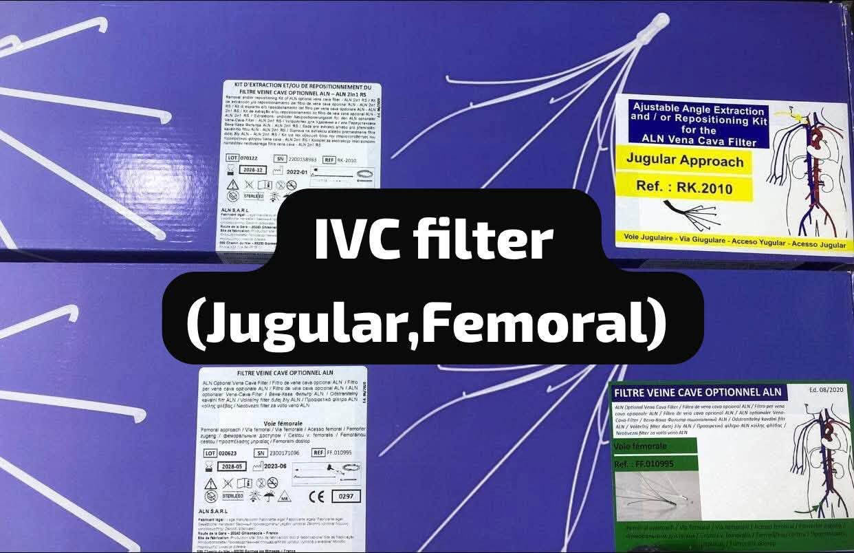 📢 متوفر الآن – Femoral IVC Filter
نوفر لكم فلتر الوريد الأجوف السفلي (Femoral IVC Filter) المصمم للمساعدة في التقاط الجلطات الدموية ومنع انتقالها إلى الرئتين، مع تصميم عملي يتيح سهولة الإدخال عبر المدخل الفخذي.
كذلك يتوفر Jugular IVC Filter

🔹 تصميم دقيق وسهل الاستخدام
🔹 مناسب للإجراءات التداخلية الوعائية
🔹 جاهز للتجهيز والاستخدام في المراكز والمستشفيات
🔹 متوفر بكميات محدودة
للطلب والاستفسار:
📞 ***********
🏢 مكتب شريان للمستلزمات الطبية
📍 العنوان: بغداد – باب المعظم – تقاطع الصرافية – عمارة الجوهرة
