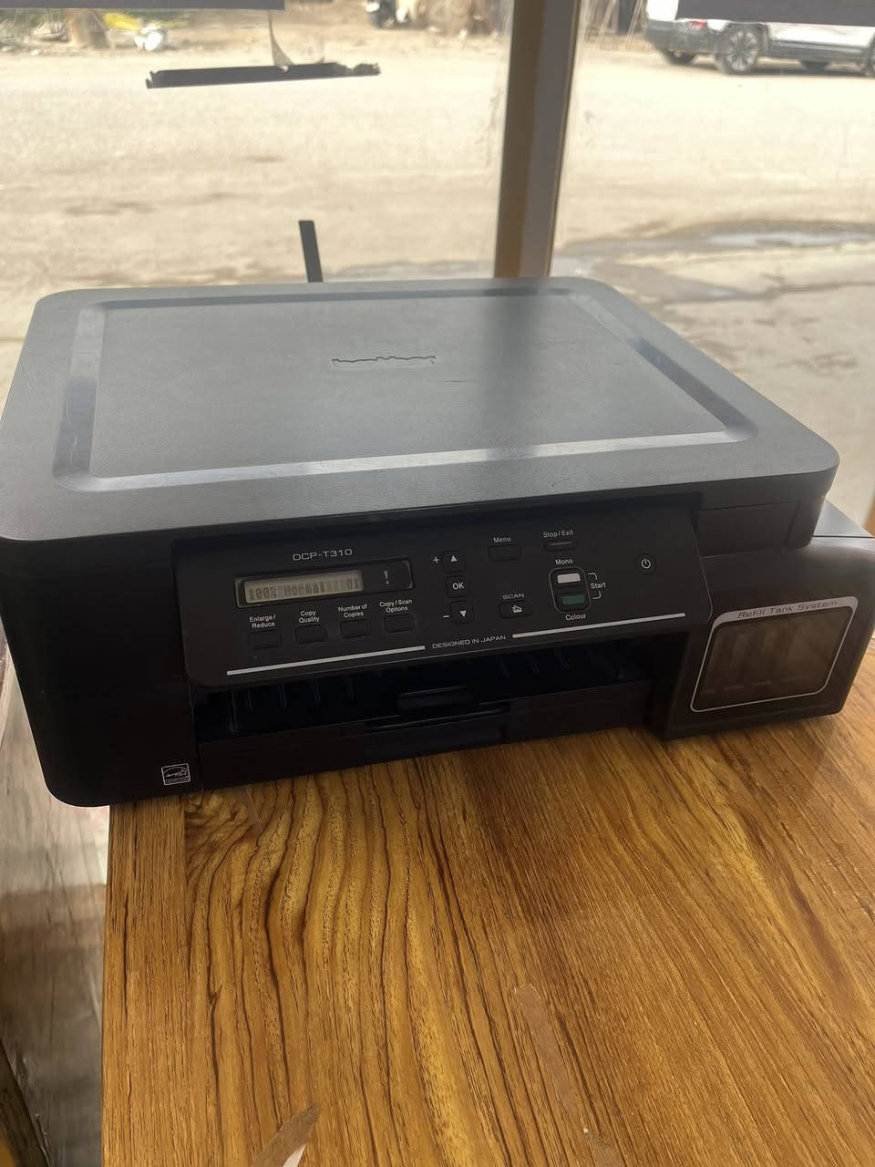 السلام عليكم طابعة للبيع
طابعة للبيع الاسم : brother 
موديل DCP-T310  
طابعة نضيفة وشغلهة حلو وخاصة بطباعة الصور 
مكاني محاويل ابوسديرة 
للاستفسار الاتصال : ***********
