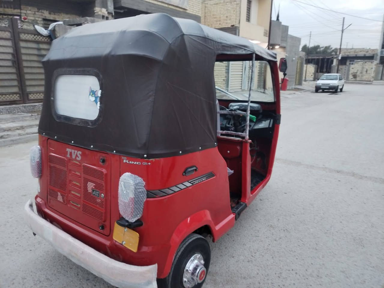 تكتك TVS موديل 2018 شهر 11 تكتك جديده جاهزه ما بيه اي نقص كبل للشارع المكان بغداد  العبيدي السعر 3000 الشراي يخابر ***********
