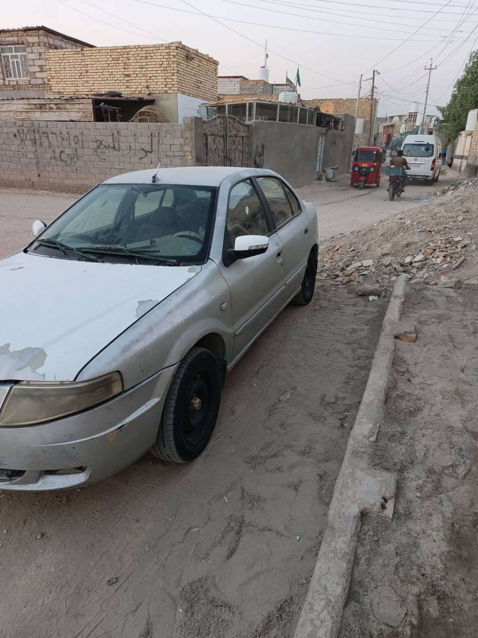 سلام عليكم سمند موديل2009مكينة فرنسي شديتهه قبل اسبوع حدادية 75٪سعرهه 35 وبيهه مجال مكاني الحله قضاء القاسم اتصال ع الرقم *********** السيارة منظومة غاز وبانزين
