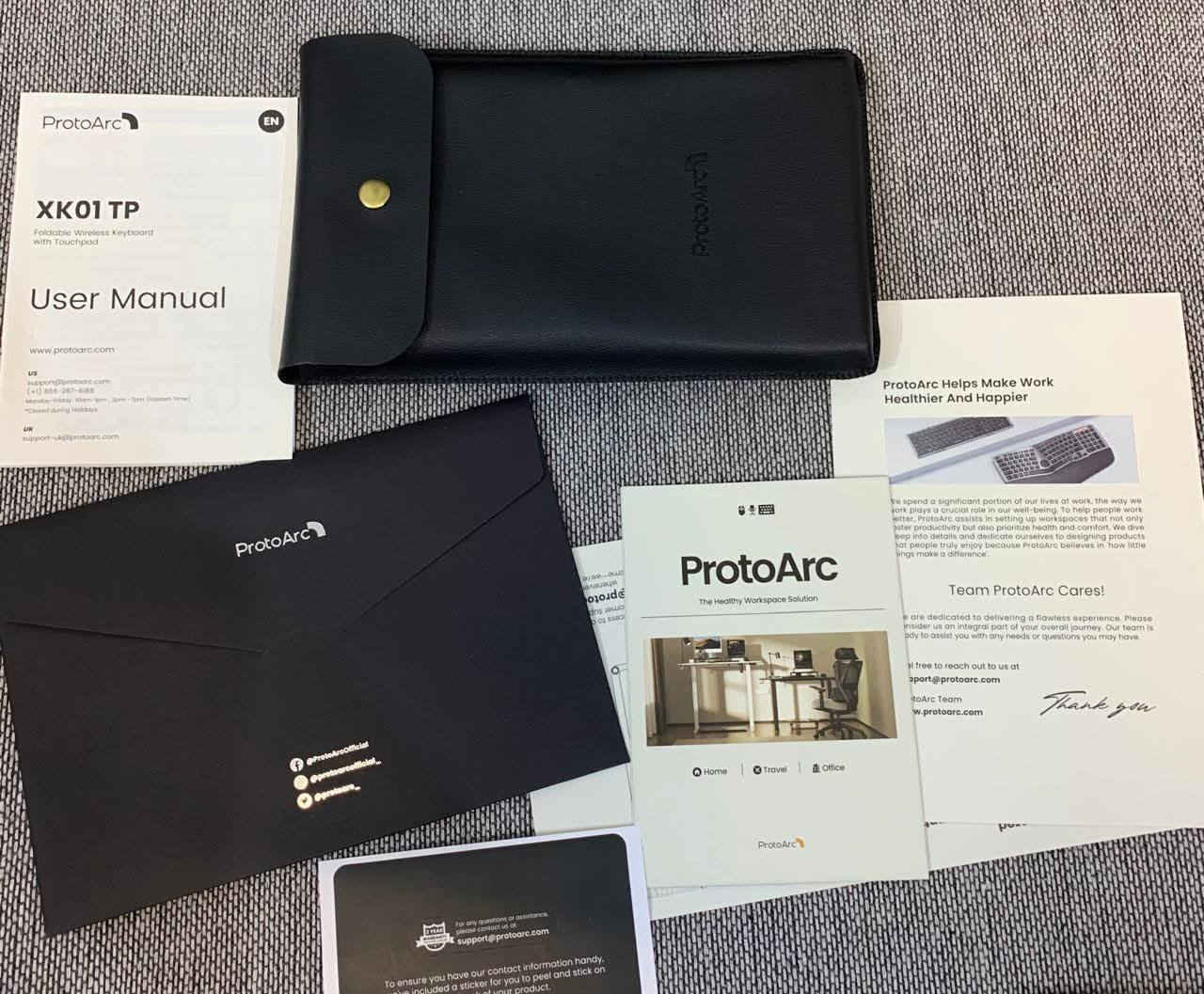 كيبورد بلوتوث مع ماوس لمس قابل للطي من شركة ProtoArc موديل ProtoArc XK01 TP Foldable Wireless Keyboard with Touchpad
مناسب للموبايل والآيباد واللابتوب
السعر 25


**إذا كنت صاحب هذا الإعلان وتريد حذفه لأي سبب، رجاءا أرسل رسالة إلى الدعم الفني**