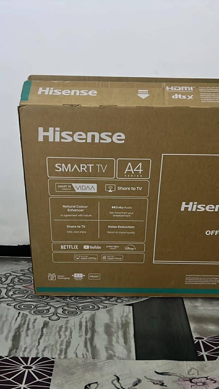 شاشه قياس 50 شركه هاسينس بعدهي جديده مفتوحه للفحص فقط
سعرها 500وبيها مجال 
للتواصل ع رقم ***********
