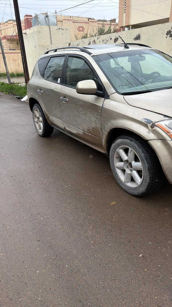 نيسان مورنوللبيع محرك وكير شرط عندي بس صدره ينرادله اوراقه كامله السعر ٤٥ ومراوس بادوات حصران مكاني سامراء 
***********
