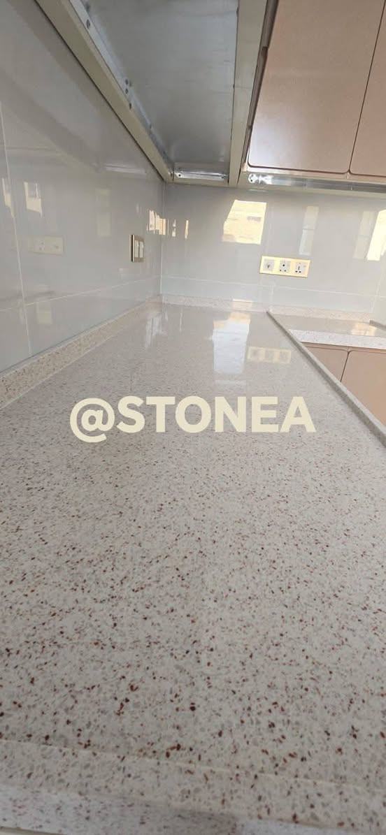 "لمسة المرمر هي اللي تنطي الروح للمطبخ! ✨
نماذج أعمالنا في STONEA، تركيب وتجهيز أحدث أنواع المرمر الصناعي والطبيعي بدقة متناهية.

📍 خدمة متوفرة لأهلنا في ديالى وبغداد.
للحجز أو الاستفسار الرقم: ***********
