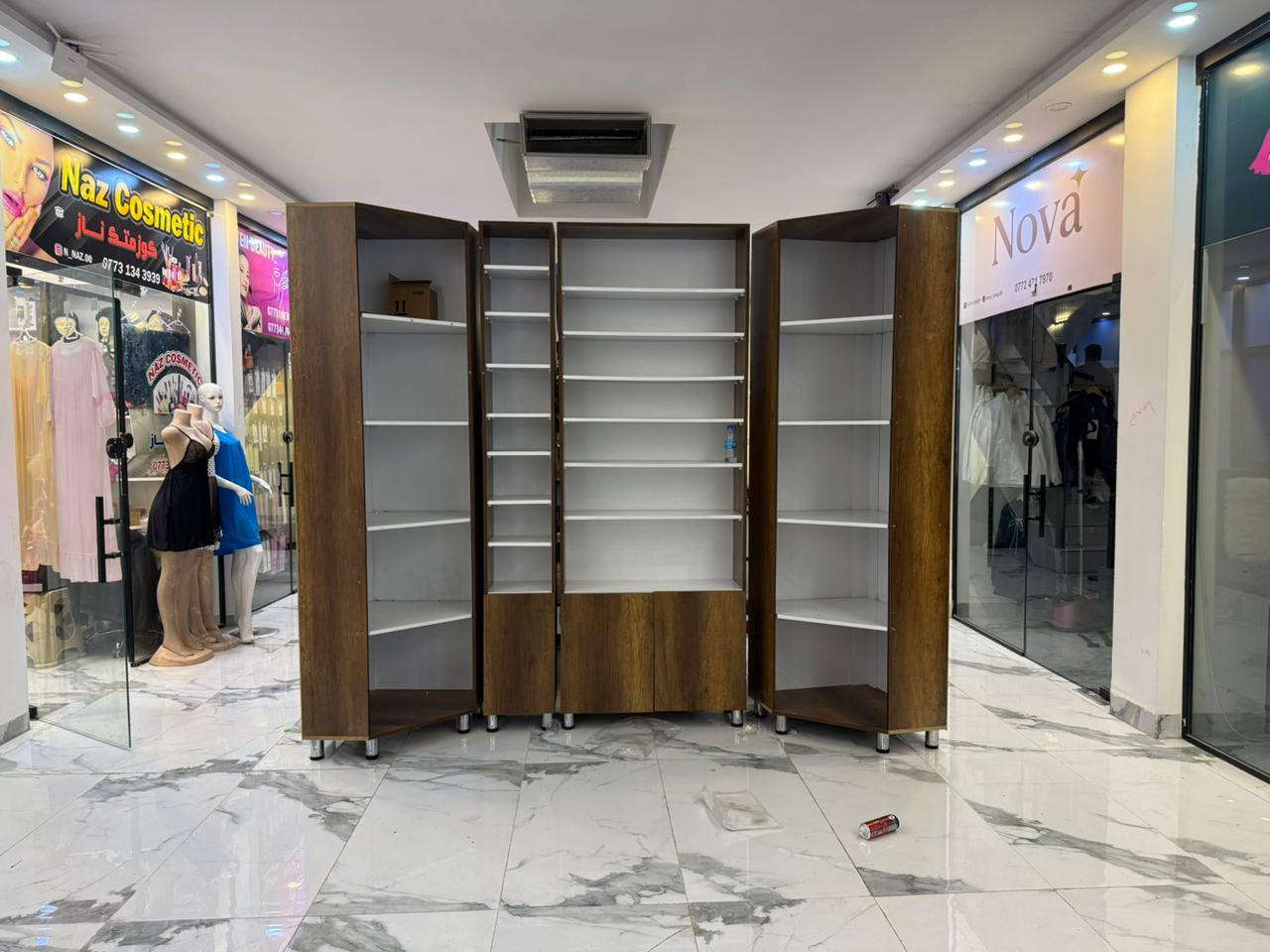 فاترينات تركيه تفيد كماليات اسواق صالونات صيدليات للبيع  سعرها مناسب العنوان خانقين الاتصال على رقم ***********
