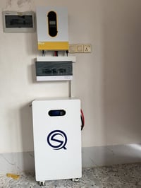 قرية باجوان • منظومة شمسية • بطارية ليثيوم 16KW