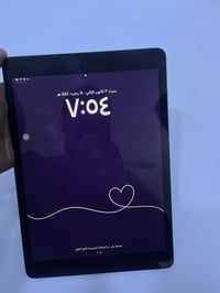 ايباد ابل 9 ذاكره 256  الجهاز اخو الجديد برغي ما مفتوح بي استعمال 5 اش...