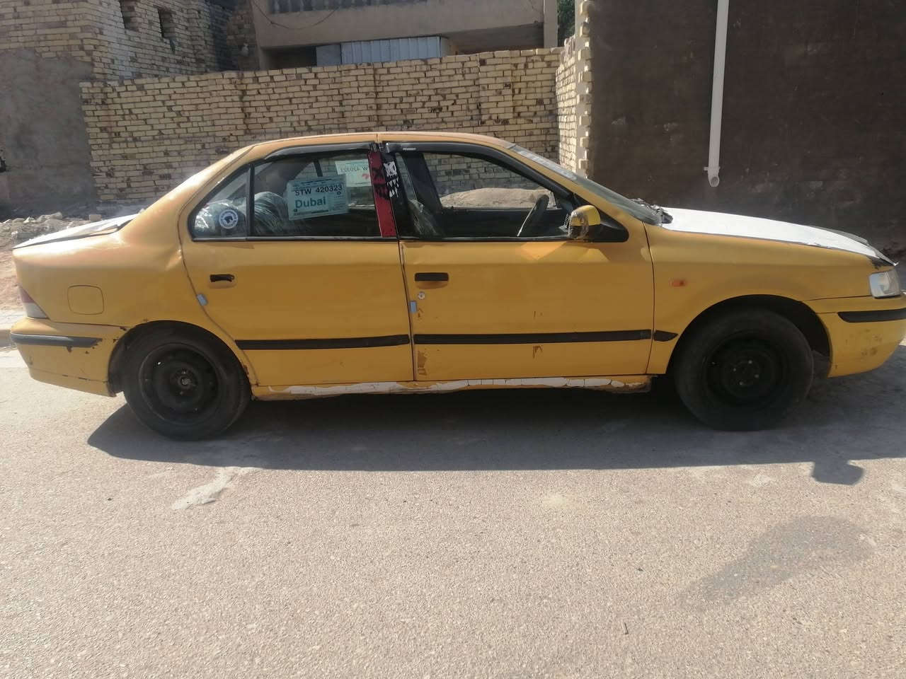 سمند ١١ للبيع بدون تحويل اتكفل سرقه وعشائر السعر 19 وبيها مجال ***********
