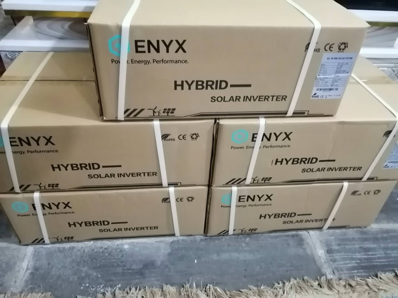 بمناسبة العيد... وصول كمية محدودة انفيرتر 6.2 kw نظام ٤٨ فولت  ضمان سنه وكارت ضمان من الشركة والسعر مناسب جدا وتنافسي... للحجز الاتصال *********** مهندس حيدر الربيعي للطاقة الشمسية ويوجد توصيل لكافة انحاء العراق مجانا. سارع قبل نفاذ الكمية
