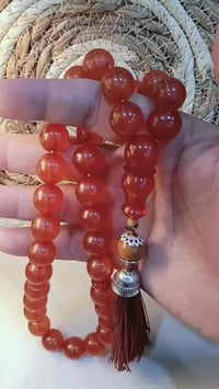 مسبحة يمنية • قديمة • ٣٣حبة