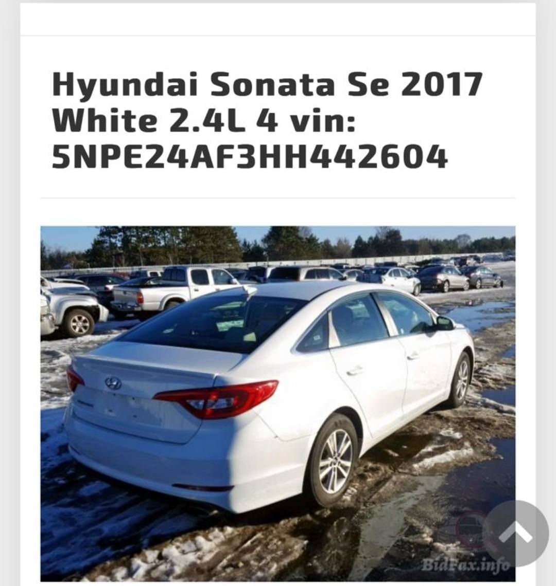 من رخصه الادمن
سوناتا 2017 للبيع 
المواصفات العديه 
السياره نضيفه كلش 
GDi 2400
ماشيه 118 
بيه نواقص كلش بصيطه 
حادثه كلش بصيط 
السعر 135 
لحد يكسر بالسياره فدوه 
مكاني كربلاء 
واتساب ***********
