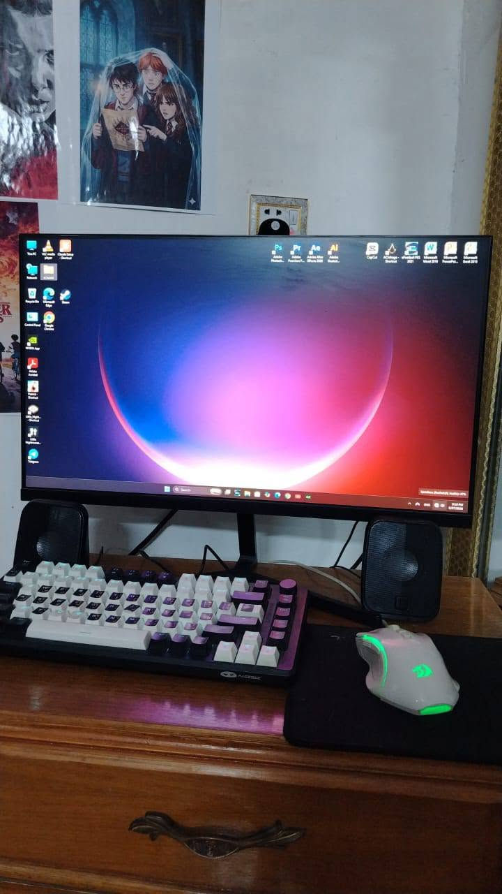 للبيع شلعه وحده
كيس
AMD Ryzen 7 5700X 3D 8 core 3GHz
هارد M.2 NVME 1TB
رامات 16GB DDR5
كرت الشاشه NVIDIA G Forse RTX 3060 8 GB
باور سبلاي 750w 
مذر بورد msi 

سماعات خارجي  لينوفو

شاشه 4K IPS 24 144GHz

كيبورد وماوس ريد دراكن 

UPS Rizon يوبي اس
يشغلك اكثر من ساعه

السعر مليون و 500 الف وبي مجال 

المكان محافظه واسط 
 الرقم للاتصال متوفر واتساب و خط
***********

