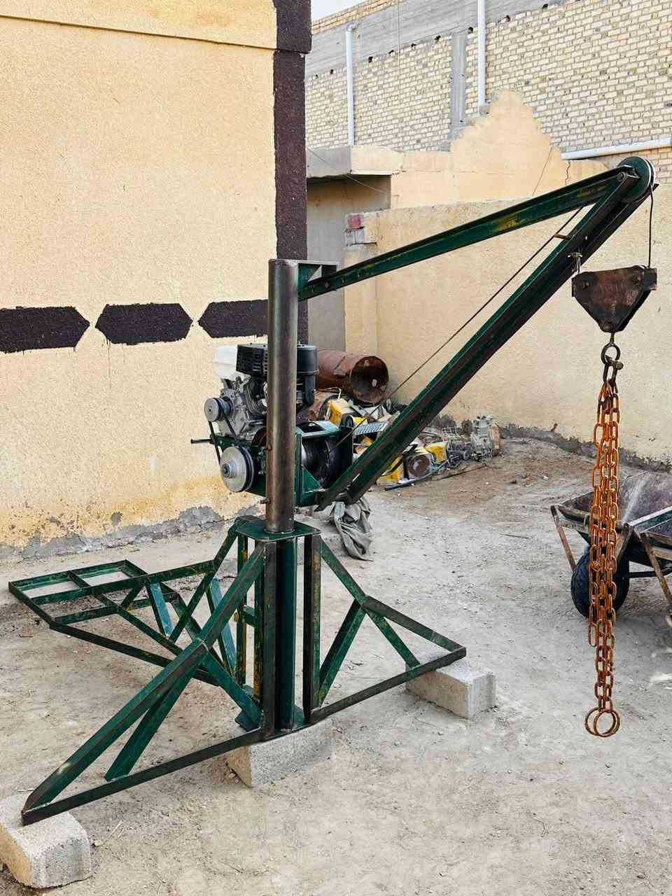 سلام عليكم ً
ونج نجفي مستعمل نظيف 
شغل رعد الحساني للبيع
فلاوين اهين 
ونج نضيف بمعنى الكلمة 
حديد ثقيل
جاهز للعمل
ماطور 13حصان
3عرباين نضافه 90%
مكان الديوانية الحمزه الشرقي
للاتصال *********** واتساب🤳
*********** واتساب🤳
