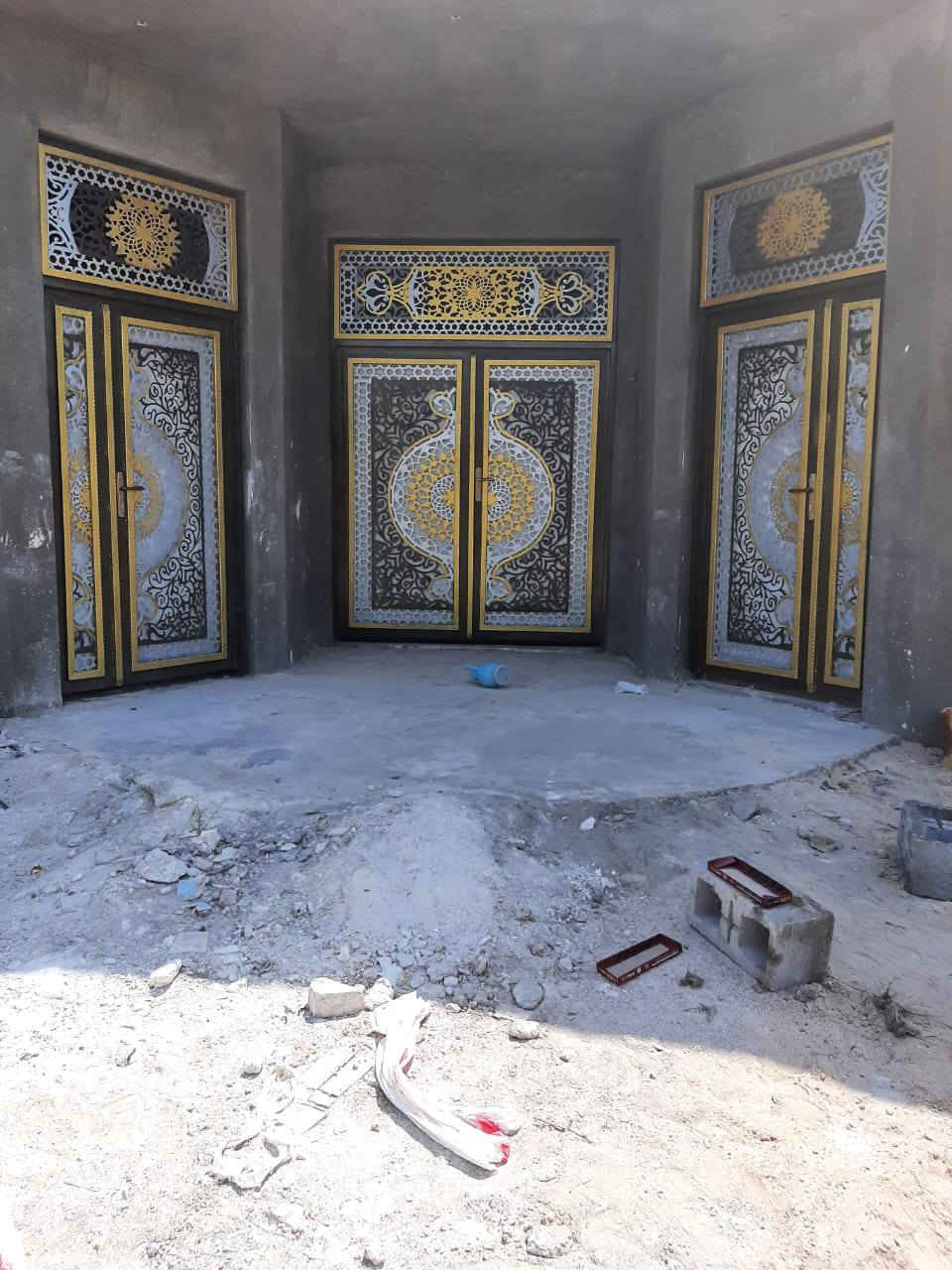 أبواب شبابيك محجرات مضلات كيسبان كرفانات بأحدث التصاميم
بالتقسيط وبأسعار مناسبه الي يحب يجي خاص لو يتصل *********** وتساب
العنوان السماوه الداحره تقاطع ال بوحمد
