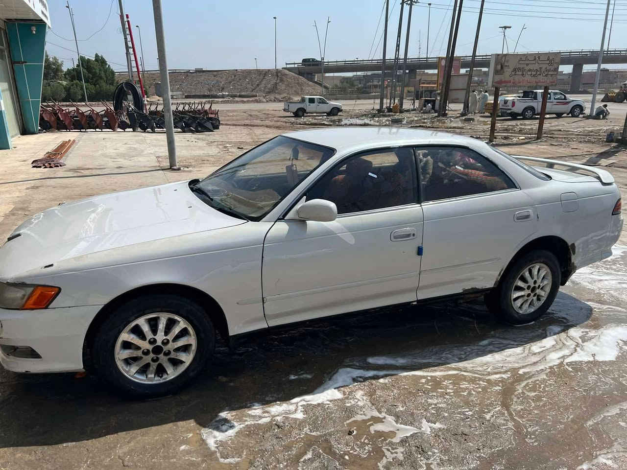 السلام عليكم من رخصت الادمن المحترم مارك نفخ للبيع موديل 95 رقم نجف دولي بااسمنه تحويل ثاني يوم السياره يرادلها شويه ترتيب حداده تخم تاير كير جديد كهربائيات شغاله تبريد غير شغال والبدي شوف العين السعر 50 بيه مجال بسيط العنوان القرنه قضاء الصادق رقم الهاتف ***********

