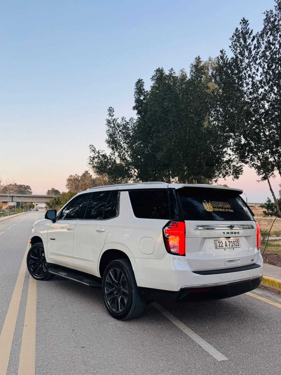 للبيع او مراوس 
السلام عليكم

تاهو LT

موديل : 2023
ماشية : 53الف 
المواصفات 
بانوراما 
بصمة
بصمة ابواب 
تشغيل عن بعد 
تحكم ستيرن جهتين 
كروز سرعة 
رادارات 
تحديد مسار 
قيادة ذاتيه 
شاشة 
كاميرات 360 درجة 
كشنات كهرباء 
كشنات جلد 
كشنات تدفئه 
كشنات الخلفيه منفصله 
كشنات الخلفية كهرباء 
اناره داخلية LED
لد امامي 
لايت زنون 
بلوجكتور زنون 
ستيرن هيتر
دوسات 
3 قطع تبريد 
نظام اطفاء 
مري شفط كهرباء 
سستم صوت سماعات 
حساسات امامية + خلفيه 
صندوك  كهرباء 

تو ويل 
مكينة 8 سلندر 

5300

الون : ابيض صدفي

(رقم اربيل  الجديد مشروع وطني بأسمي )

الحادث : بنيد + جاملغ نفسه راجع بارد وجاملغ خلفي بارد 

( صور الحادث مرفقة ) 

العنوان: بابل مسيب هاتف ***********
