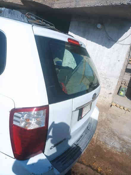 سلام عليكم  كيا كرنفال كاز أجره رقم بغداد موديل 7 كامل مواصفات بيع أو مراوس ب تكسي حسب القناعه بيها جاملغ أمامي السعر  110وبيهه مجال للاستفسار ***********
