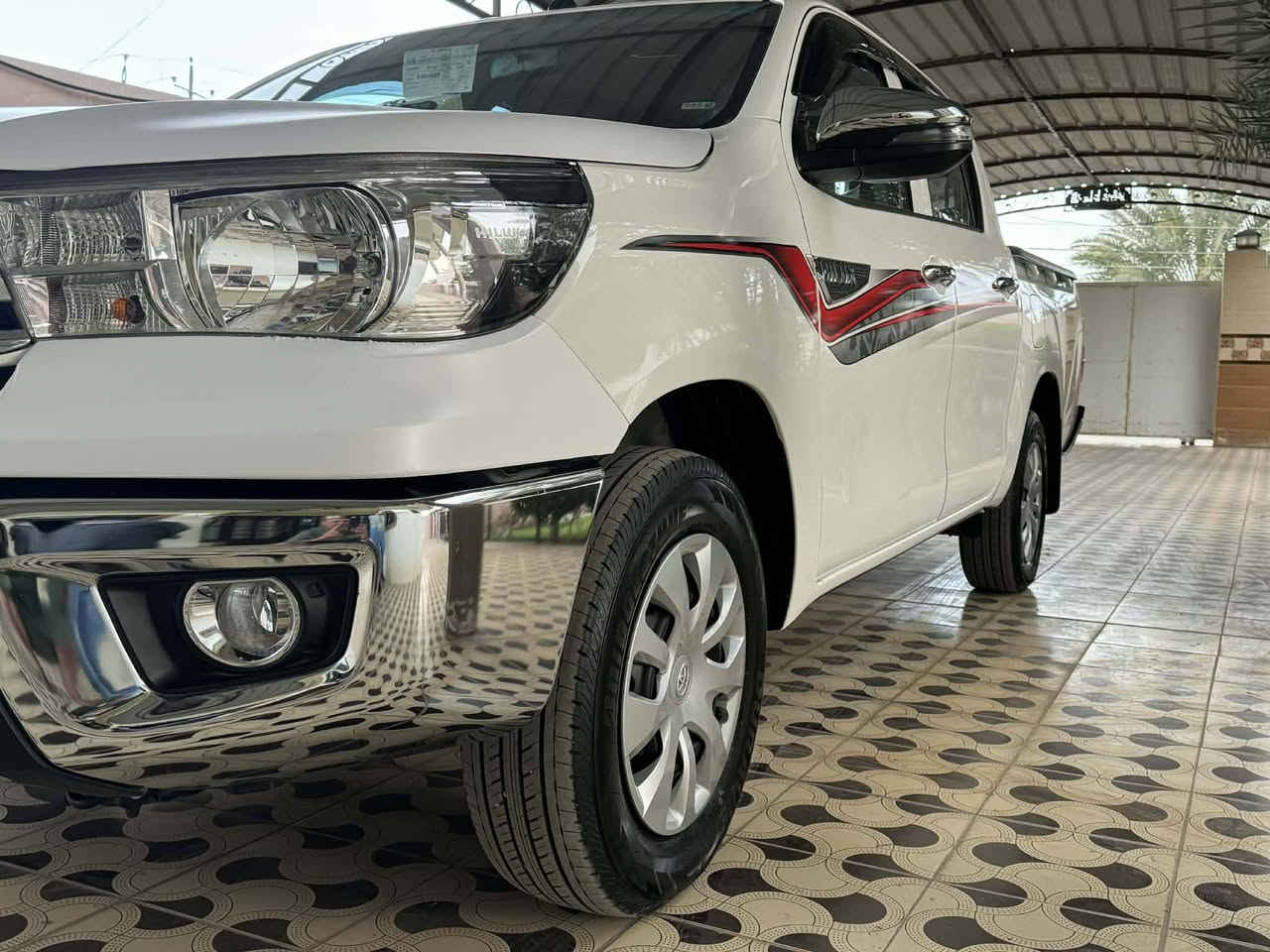 السلام عليكم هايلوكس 2025 ضمان شركة ساس ماشية 5000 ب اسمي شخصيآ مكفولة من كلشي زيرو ع ايدي بيها 8 تبديلات دهن  مجانية من شركة ساس المكان ديالى المقدادية ‭0773 923 2388‬ السعر 257$ وبيها مجال
