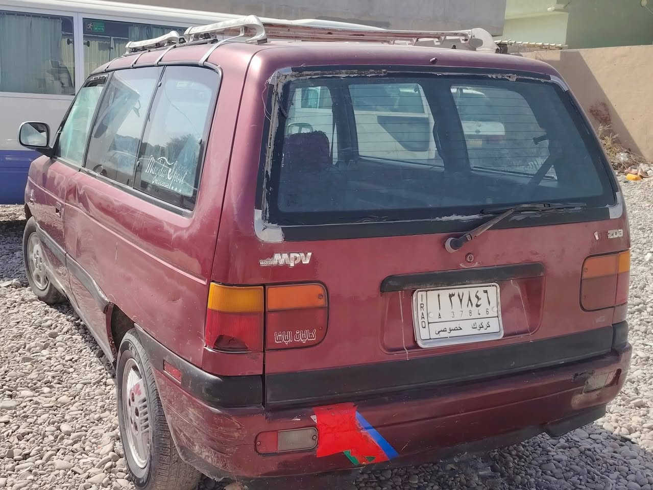 مازدا 7 راكب mpv 91
 رقم كركوك سنوية 2029 
مكينة ونجي 4 سلندر مكان ديالى 
رقم الهاتف للاتصال او واتس اب 
 ***********
